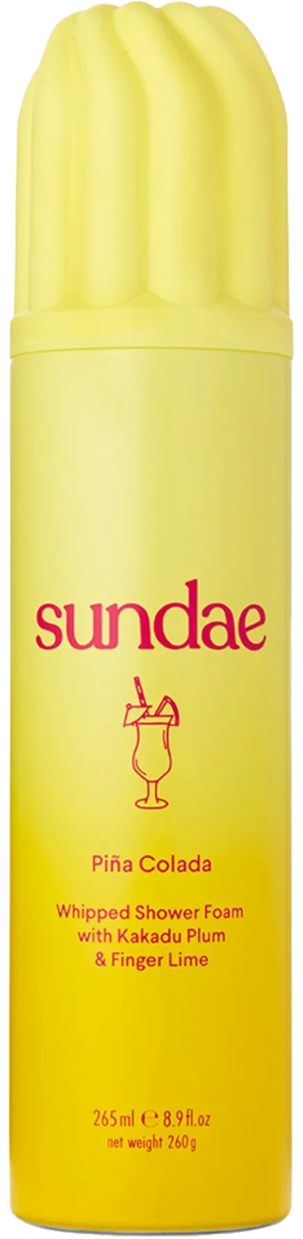 Sundae Body Piña Colada Whipped Shower Foam 265 ml