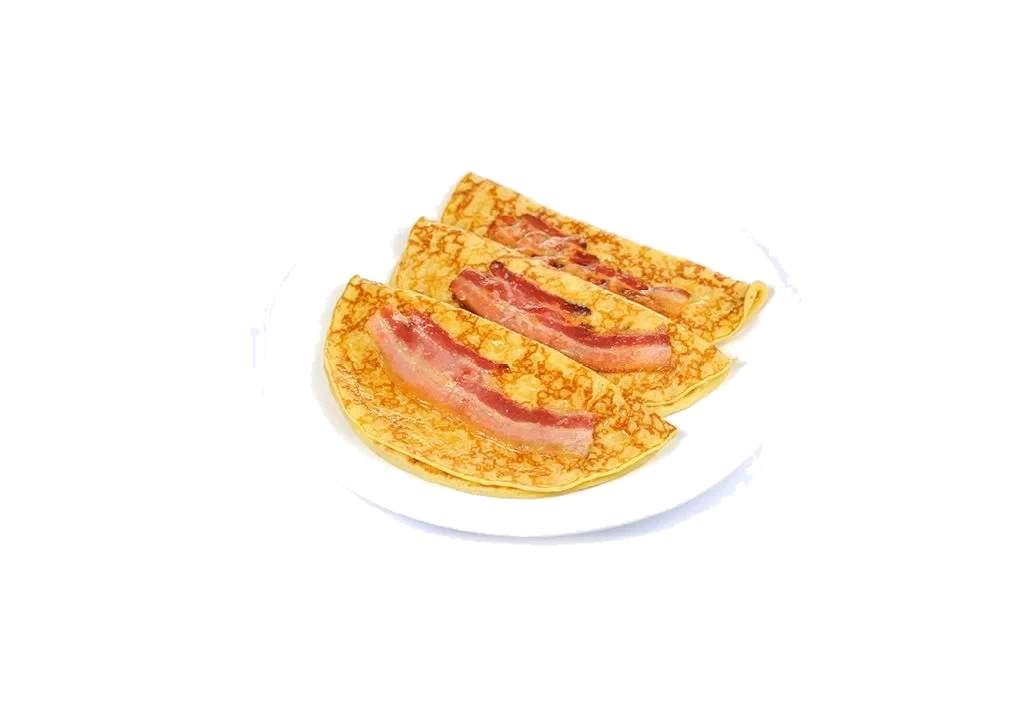 Fleskepannekake Varm stykk