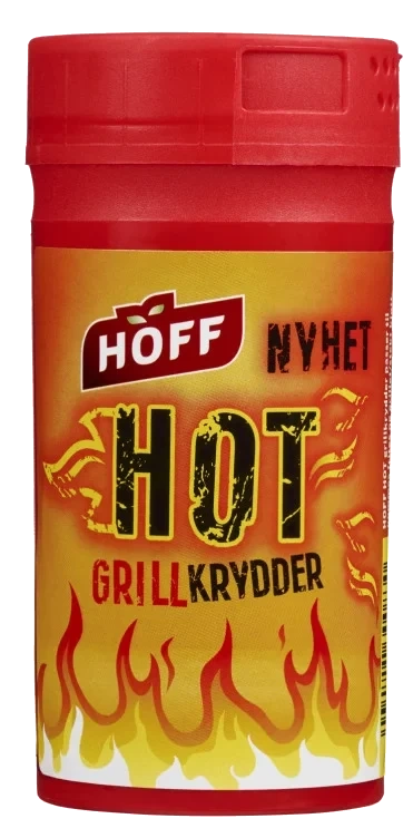 Grillkrydder Hot 130g Hoff