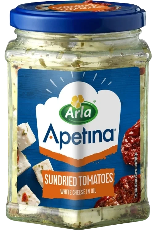 Apetina Marinert Soltørket Tomat 265g Arla