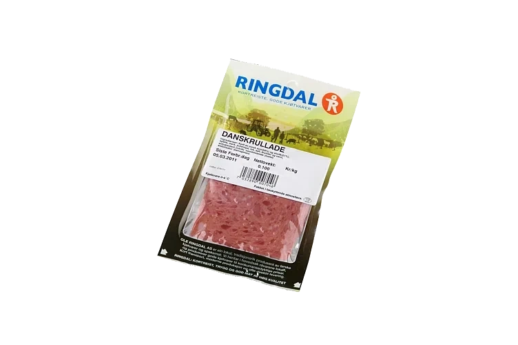 Danskrullade i skiver 100g