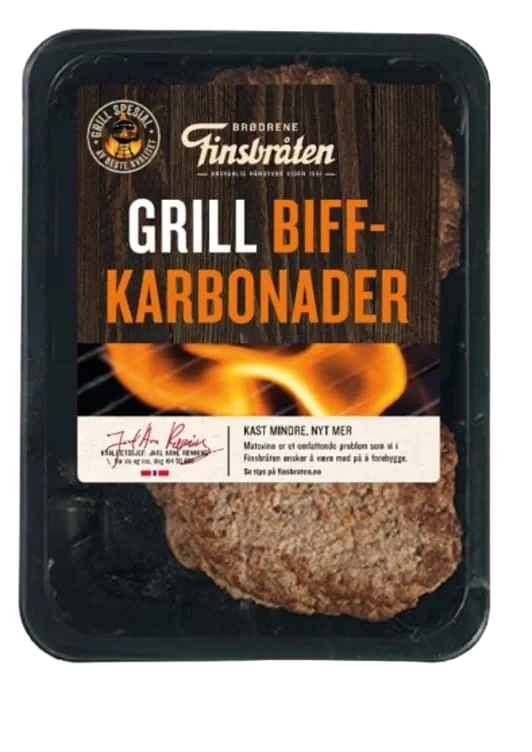 Biffkarbonader Pannestekt 360g Finsbråten