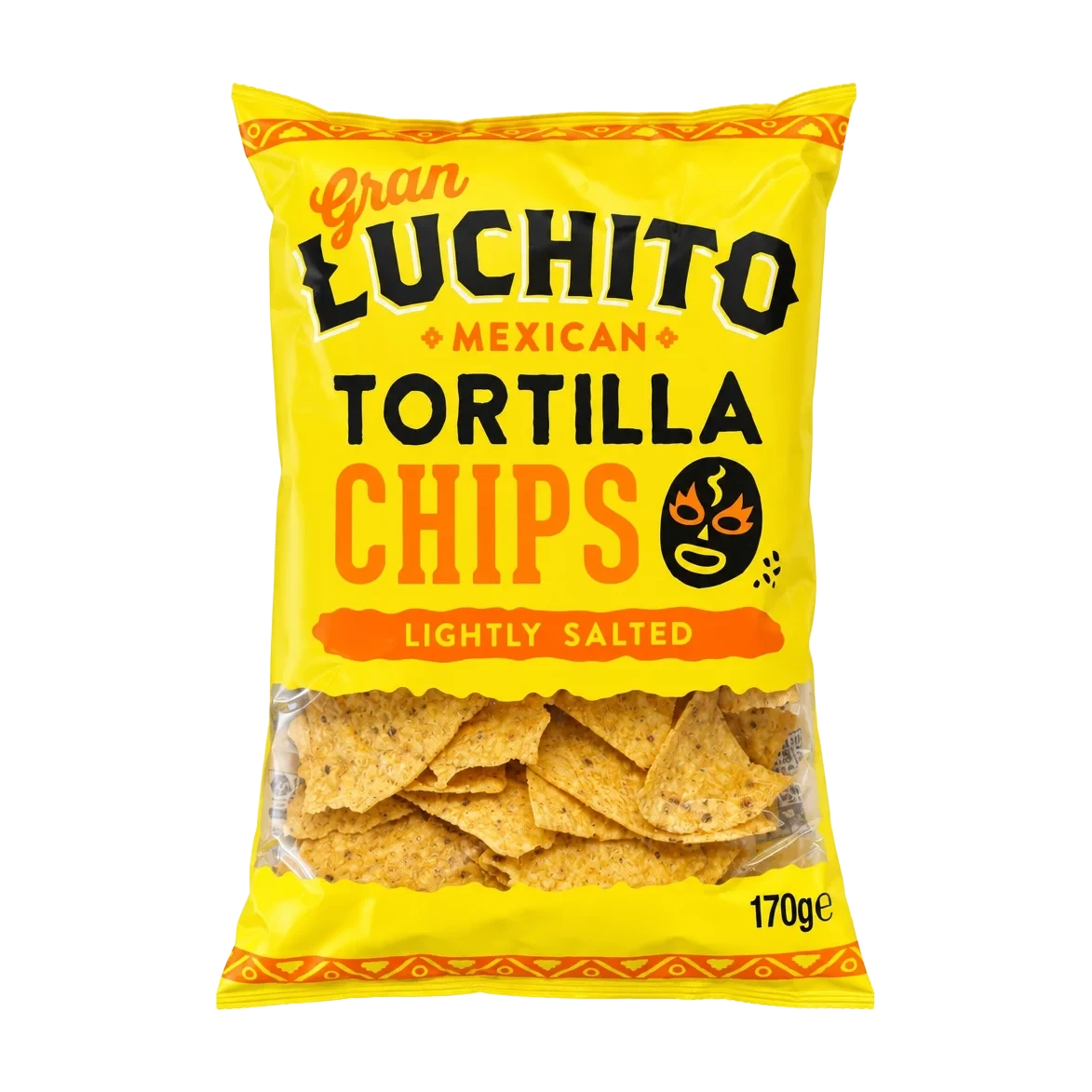 Gran Luchito Mexican Tortilla Chips Lightly Salted