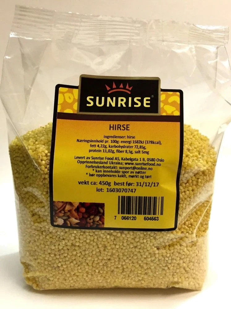 Sunrise Hirse 450g