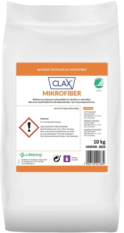 LILLEBORG AS Clax mikrofiber