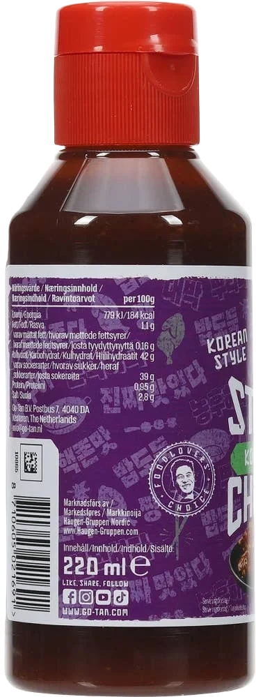 Go-tan Sticky Chicken Korean BBQ Sauce