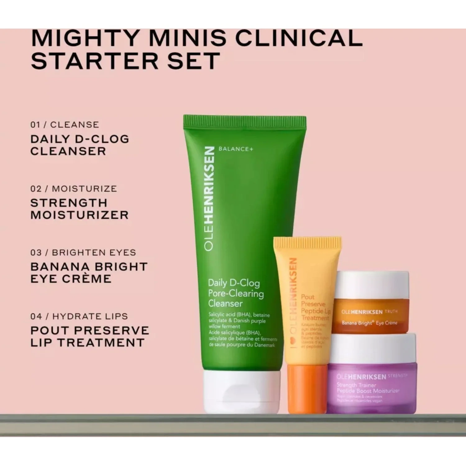 Ole Henriksen SETS Mighty Mini's