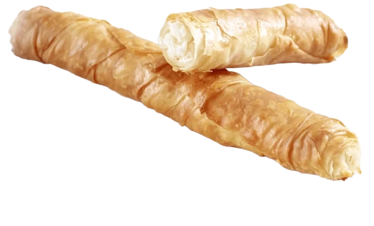 Børek m/Fetaost 100g pr stykk Kald