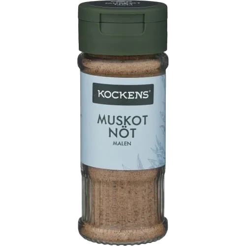 Muskotnöt Malen Burk