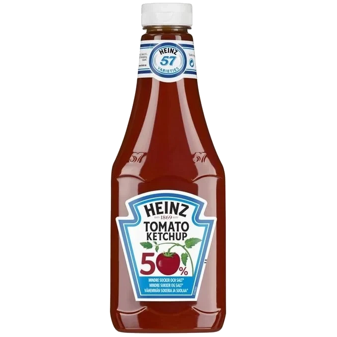 Ketchup 50% Mindre Socker & Salt