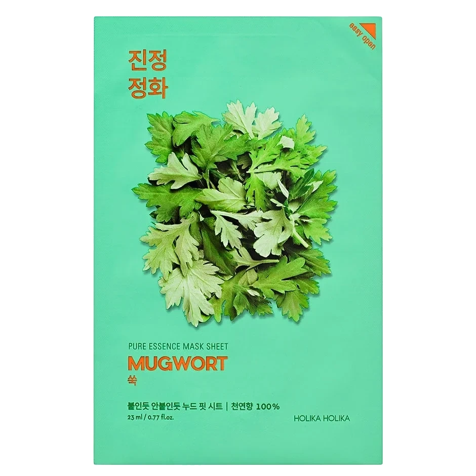 Holika Holika Pure Essence Mask Sheet - Mugwort (5 pcs)
