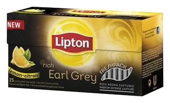 Rich Earl Grey Lemon, svart te