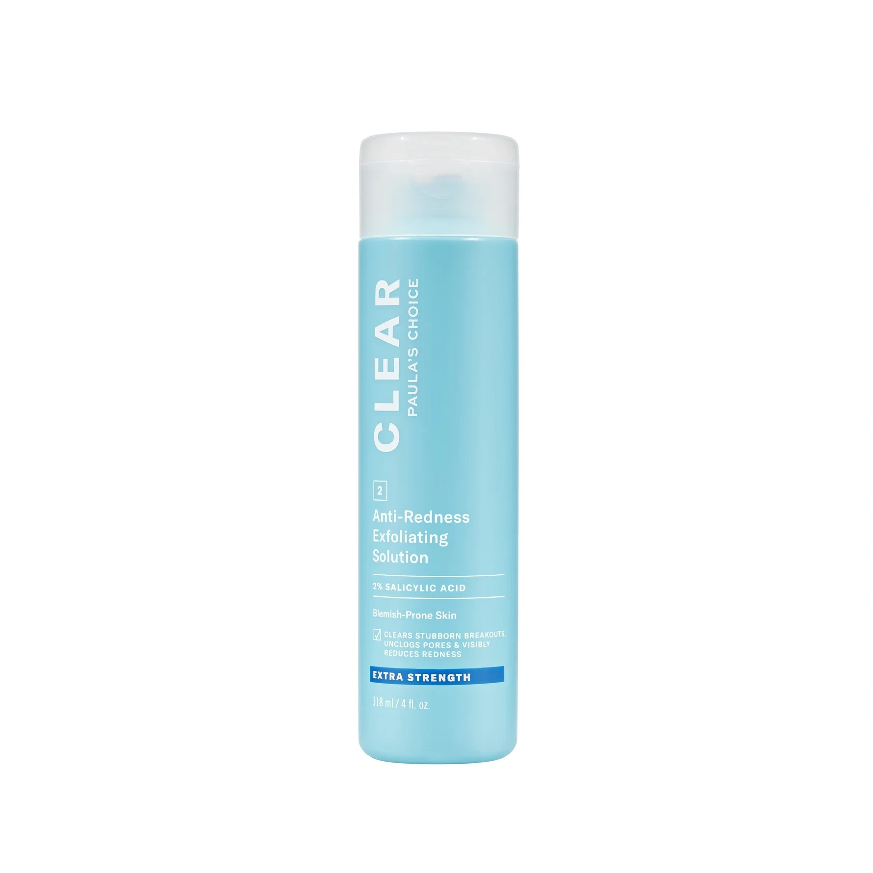 Paula's Choice Clear Extra Strength Anti-Redness Exfoliating Solution 2% Salycilic Acid 118 ml
