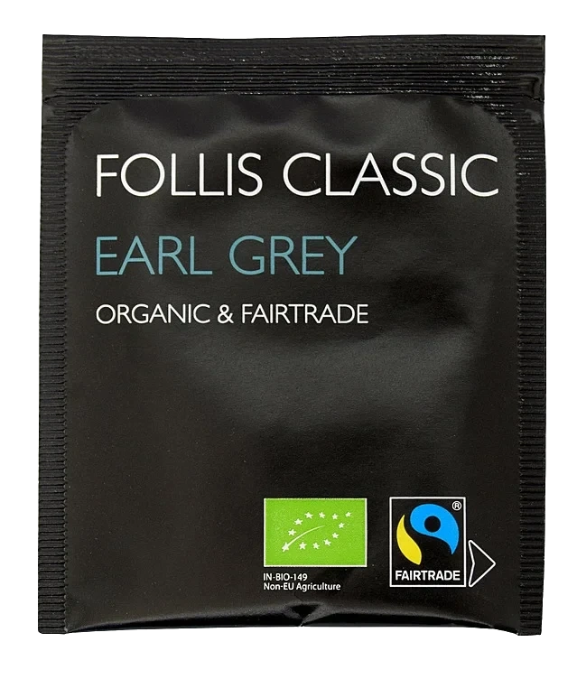 Earl Grey, Økologisk & Fairtrade, 20 Stk, Follis Classic