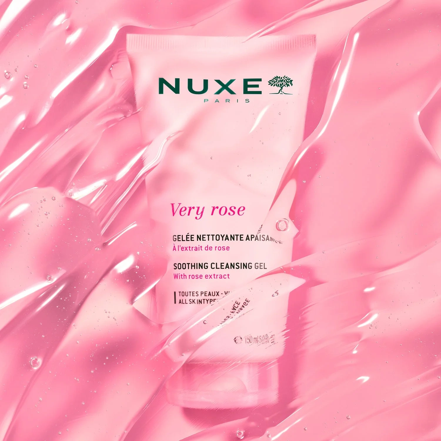 Nuxe Very Rose Soothing Cleansing Gel 150 ml