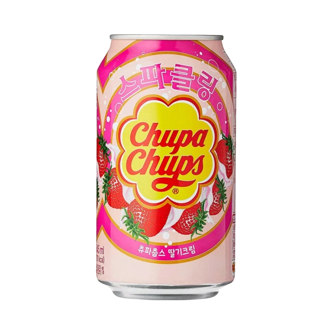 Chupa Chups Sparkling With Strawberry & Cream