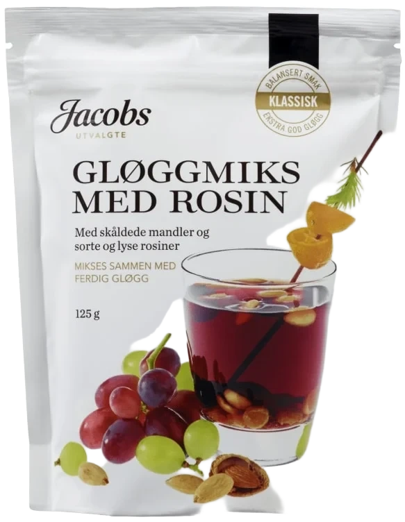 Gløggmiks m/Rosin 125g Jacobs Utvalgte