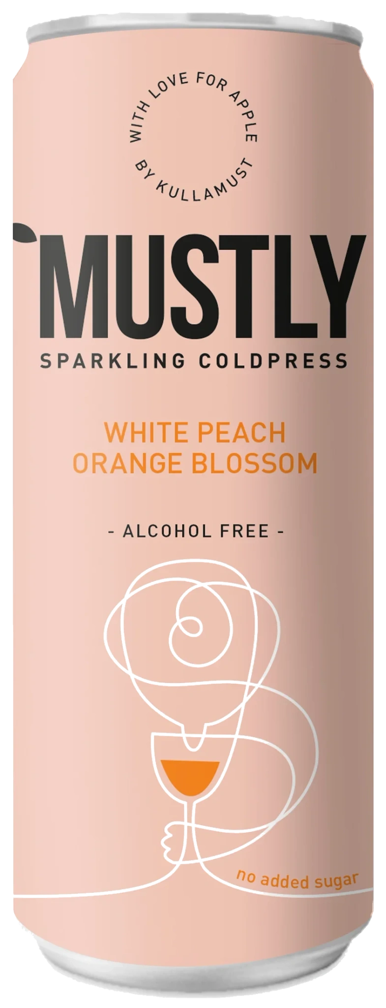 Sparkling Coldpress - White peach