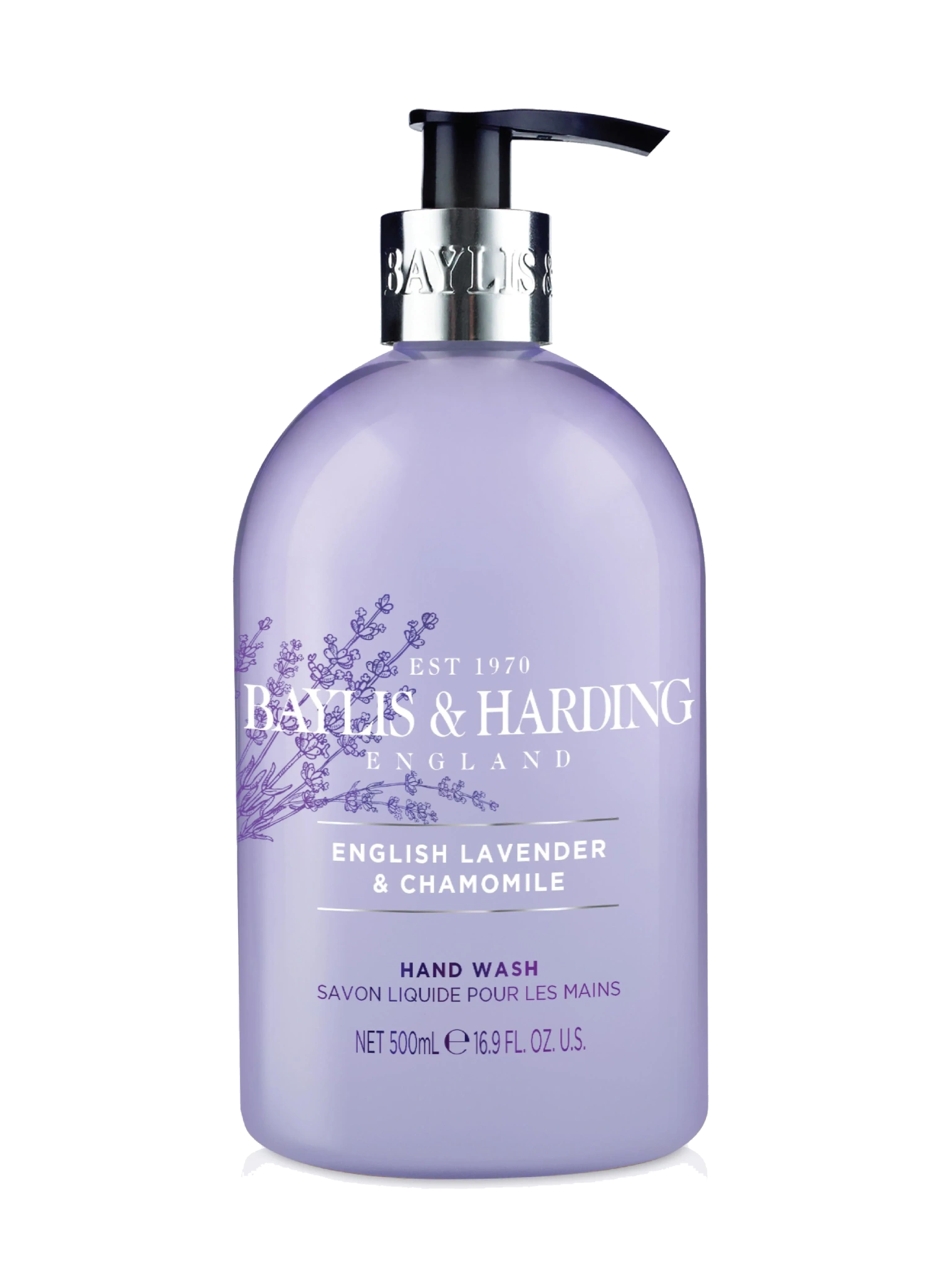 Baylis & Harding Signature Lavender & Chamomile Hand Wash, 500 ml