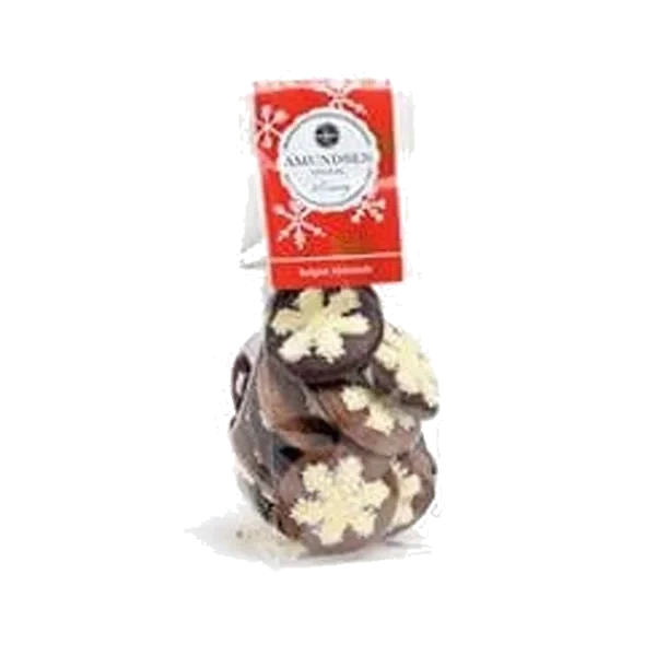 Belgisk Julesjokolade - Snøfnugg
