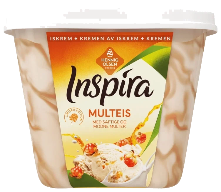 Inspira Iskrem Multe 0,9l Hennig Olsen