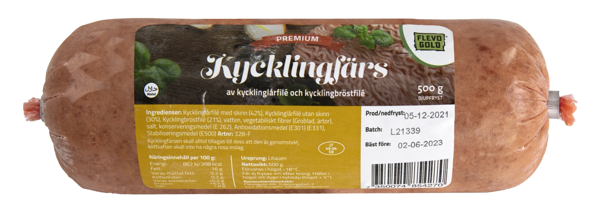 Kycklingfärs
