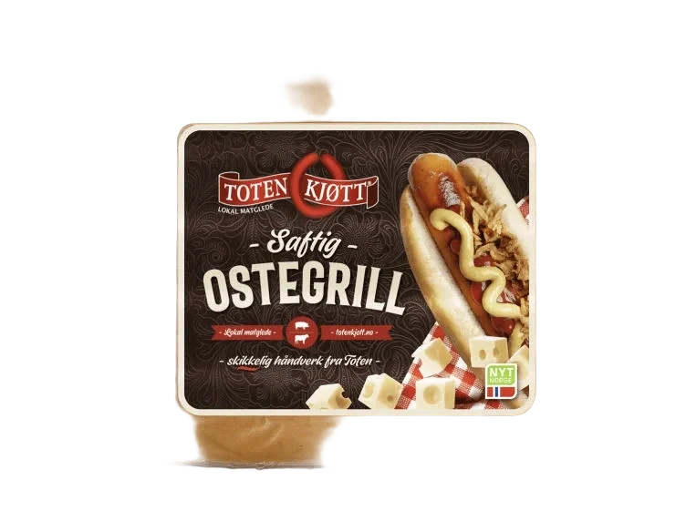 Ostegrill 370g Toten Kjøtt As