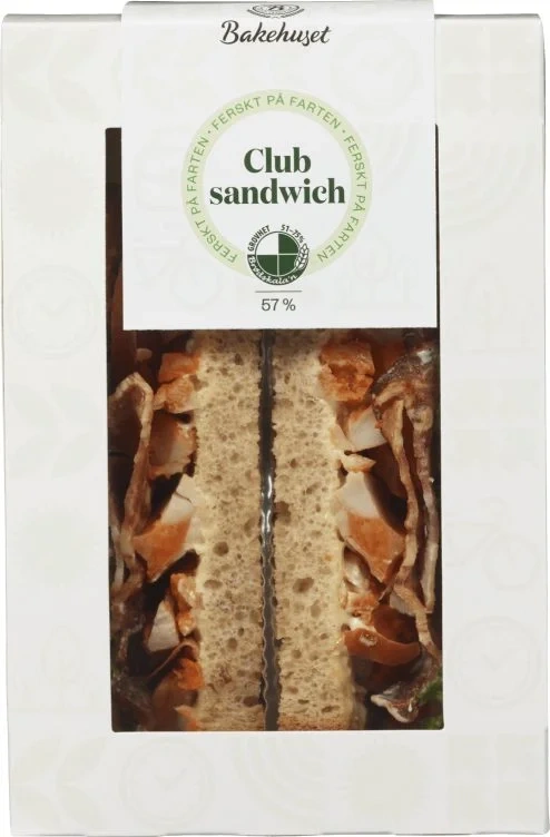Club Sandwich 190g Bakehuset