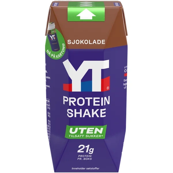 Yt Proteinshake Sjokolade 300ml Tine