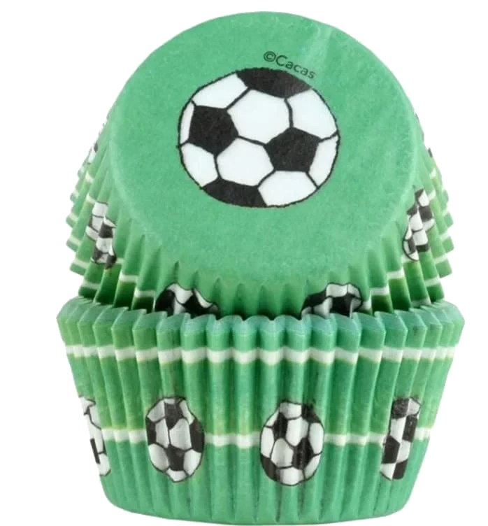 Muffinsformer Fotball 50stk Cacas