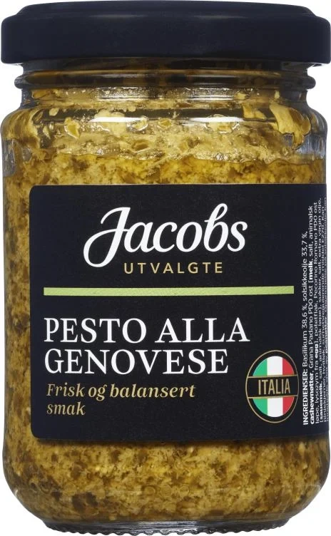 Pesto Alla Genovese 130g Jacobs Utvalgte