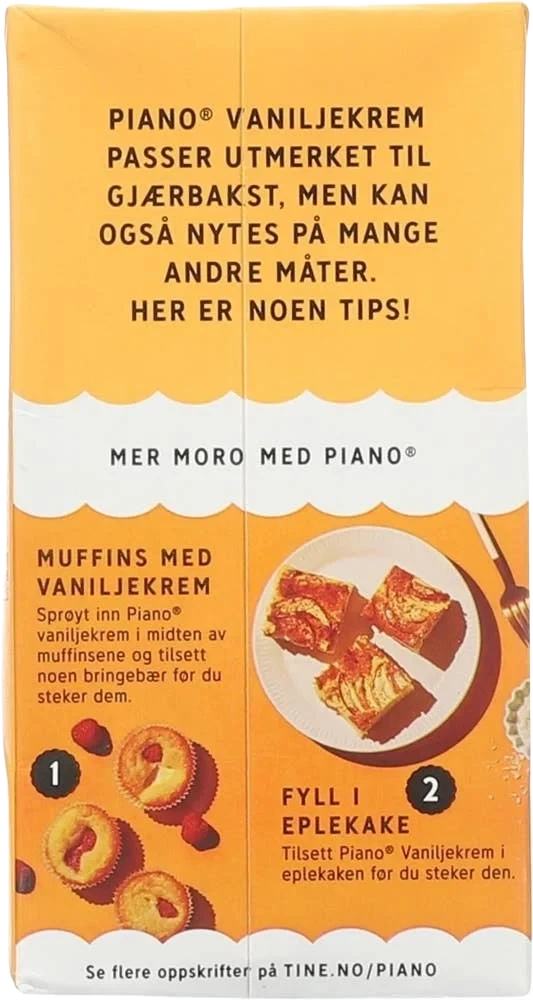 Piano Vaniljekrem
