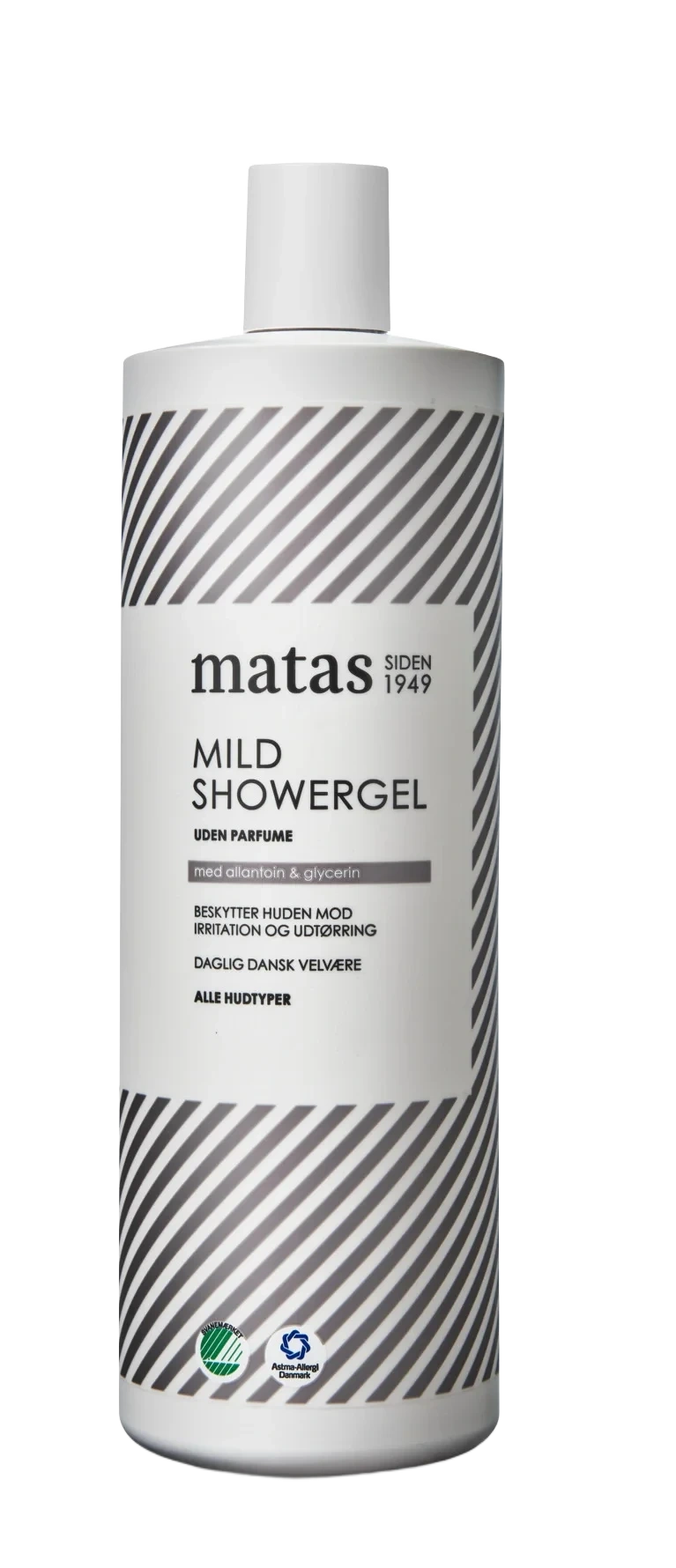 Matas Striber Mild Shower Gel For Sensitive Skin Fragrance Free 1000 ml
