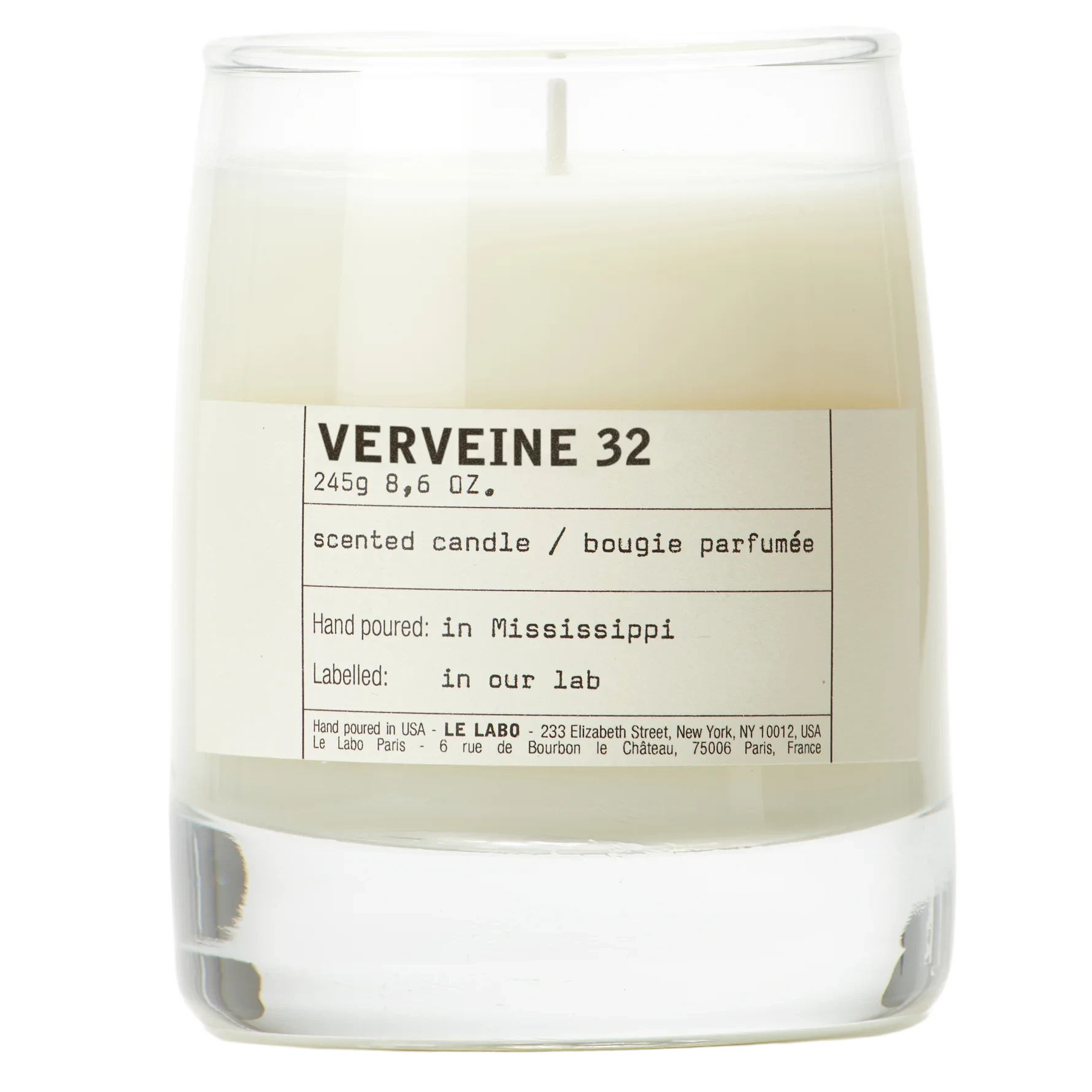 Le Labo Verveine 32 - Classic Scented Candle Verveine 32 - Classic Candle