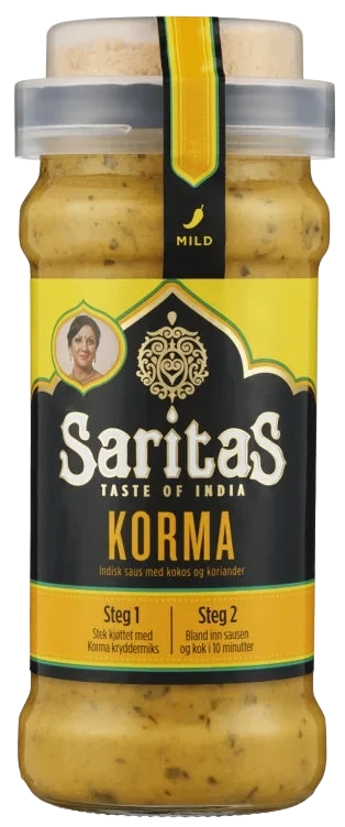 Korma m/Kryddermix Saritas