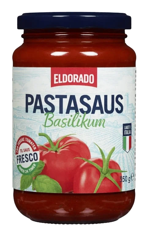 Pastasaus Basilikum 350g Eldorado