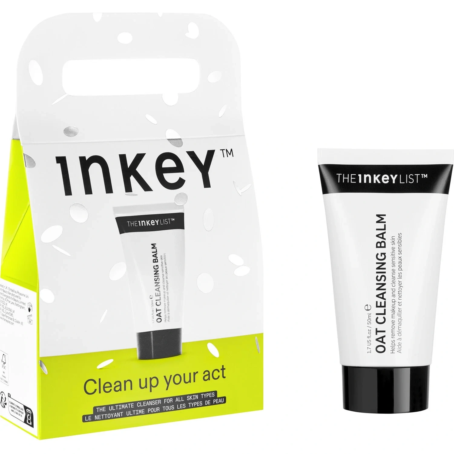 The INKEY List Clean Up Your Act Gift Box 50 ml