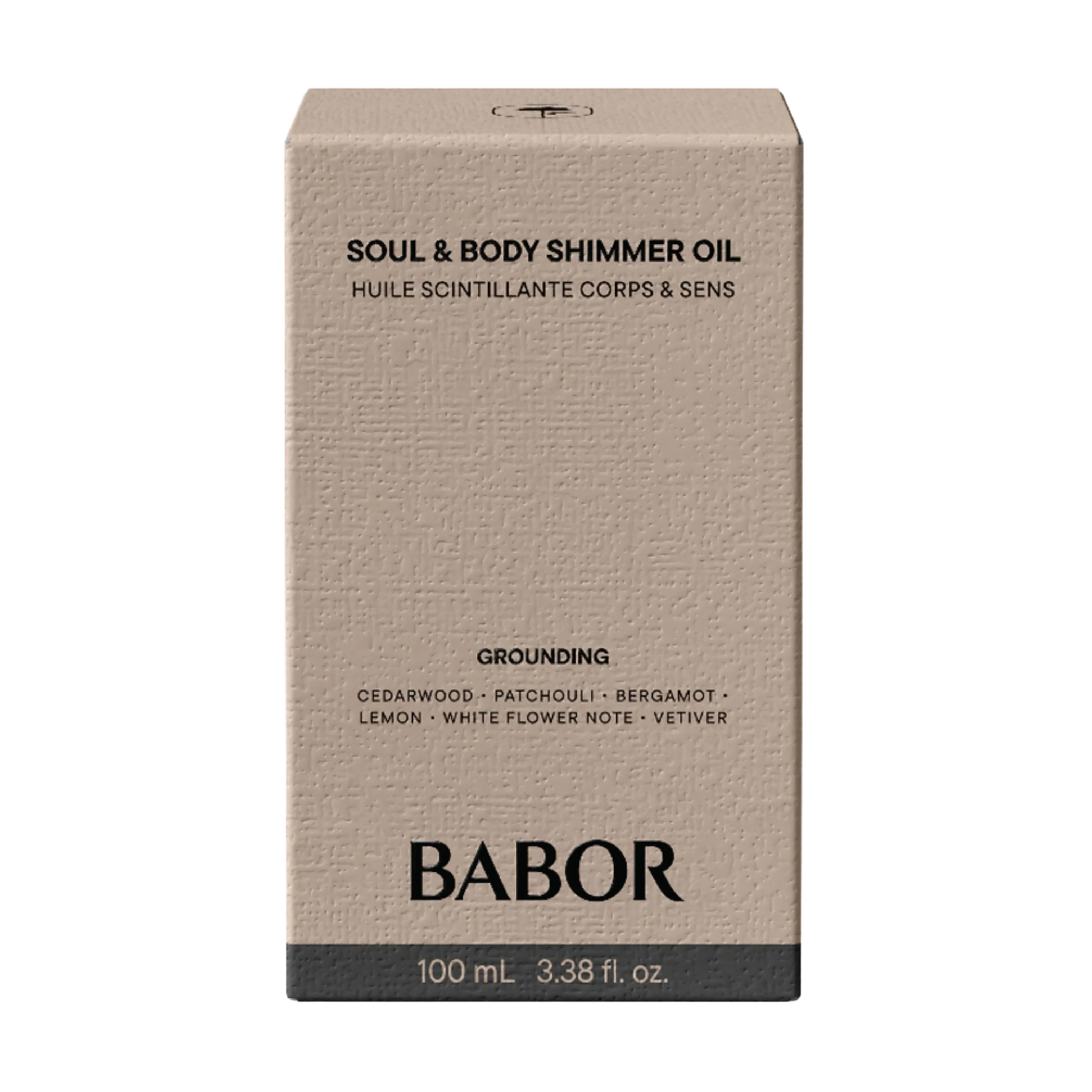 BABOR SOUL & BODY Shimmer Oil Grounding, 100 ml
