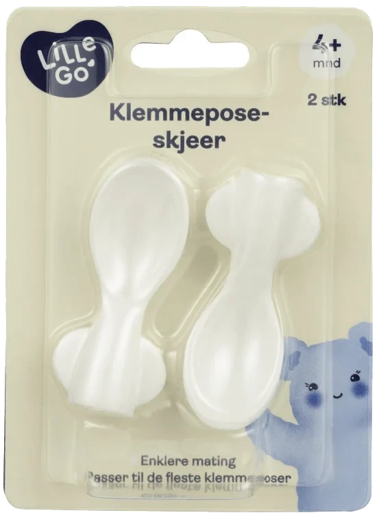Klemmeposeskjeer 2pk Lillego