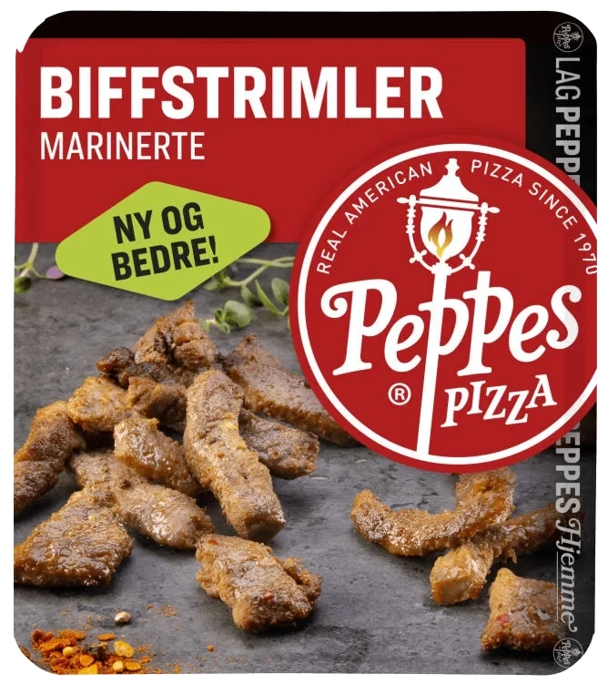 Peppes biffstrimler  100g