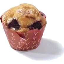 Muffins Bringebær 90g