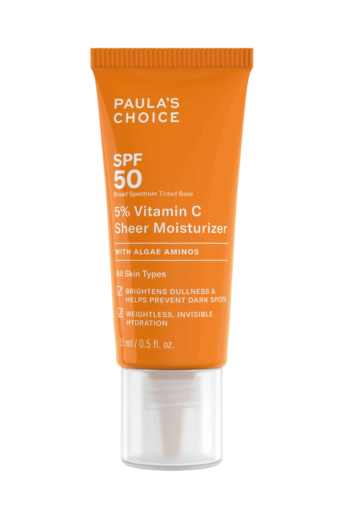 Paula's Choice 5% Vitamin C Sheer Moisturizer SPF50 15 ml