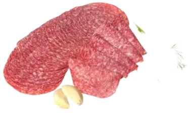 Kuraas Salami skåret