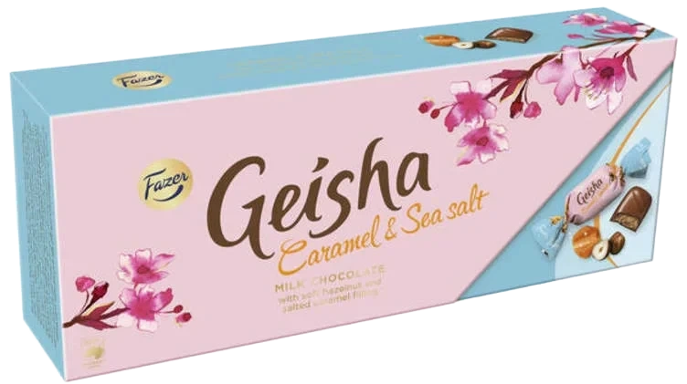 Geisha Sjokolade Caramel&Seasalt 270g Fazer