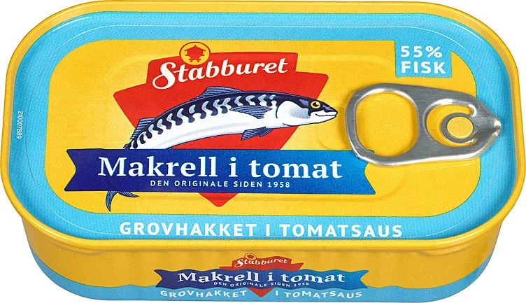 Stabbur-makrell Grovhakket 110g