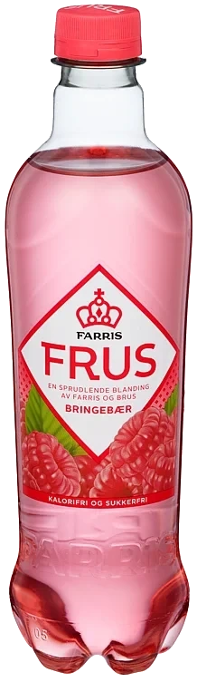 Farris frus bringebær  24x0,5l