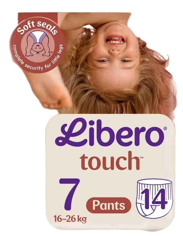 Libero Touch Pant Str.7 14stk