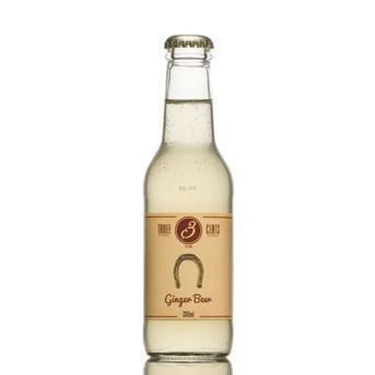 Three cents ginger beer  24x20cl