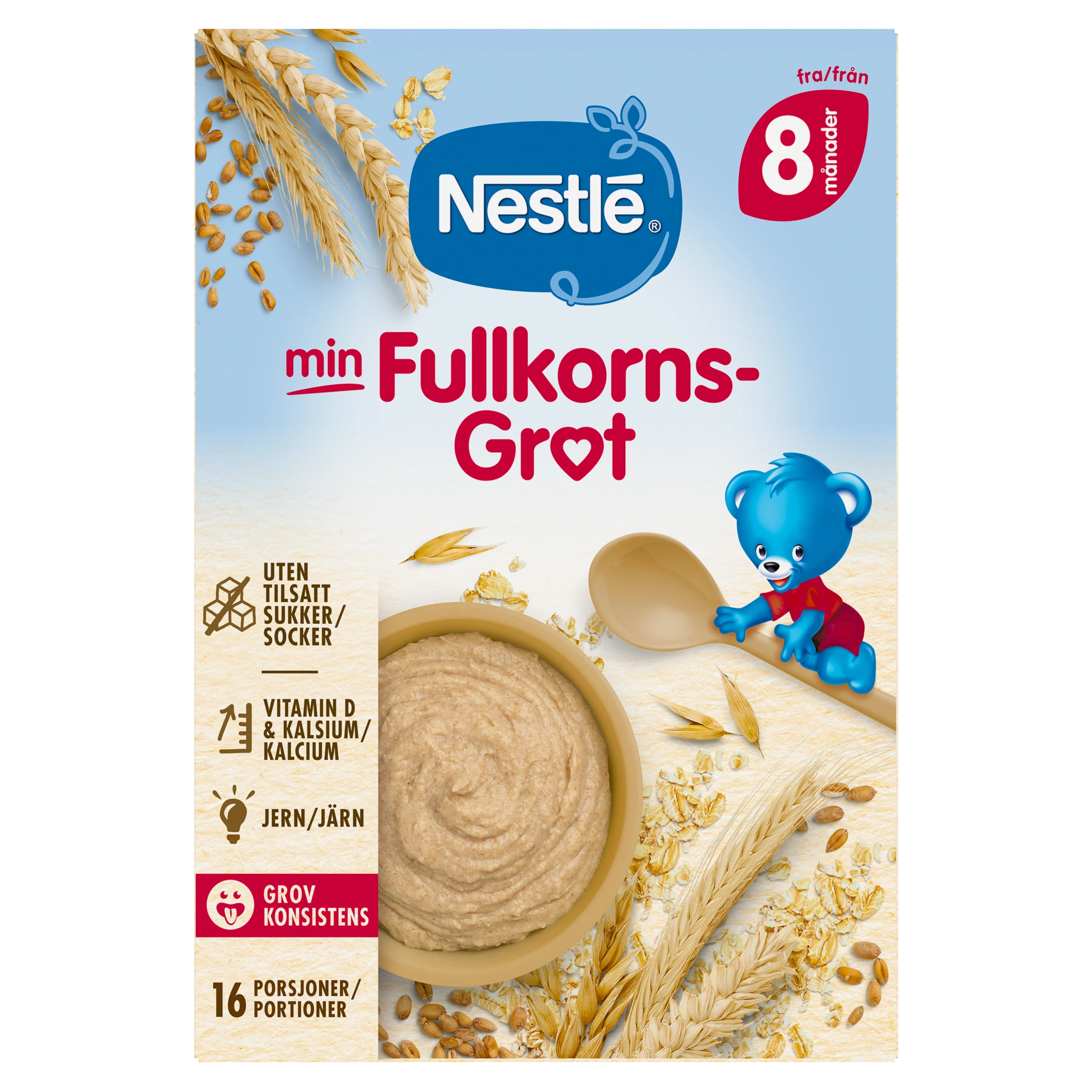 Min Fullkornsgröt 8 månader