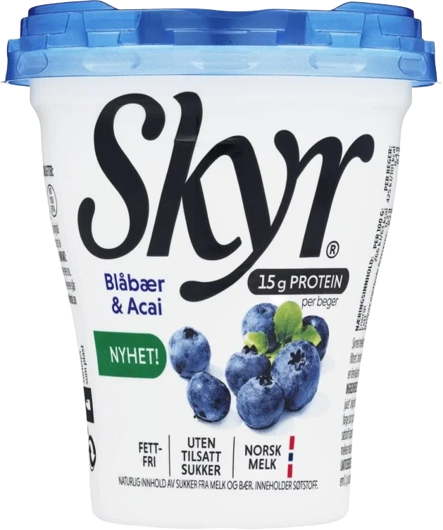 Skyr Blåbær&Acai 160g Q